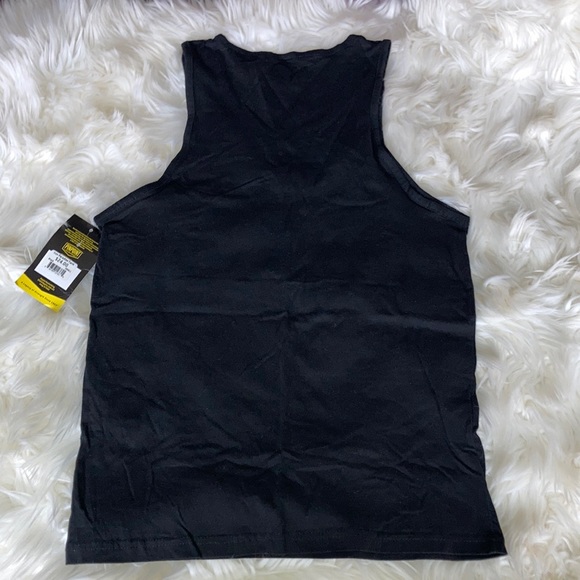 GOLD’S GYM Black Venice Beach Iron Paradise Muscle Tee Tank Top S - Picture 5 of 12